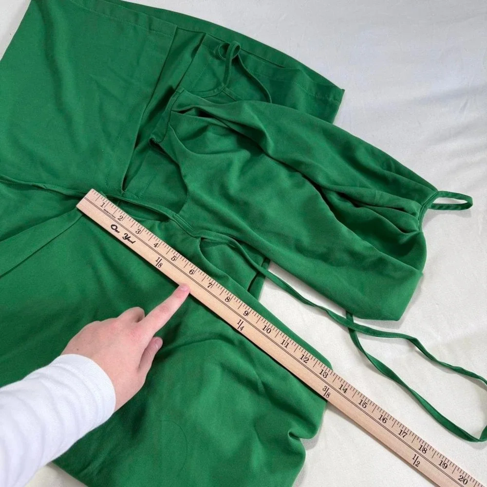 shein green cutout midi dress size small - Picture 4 of 6